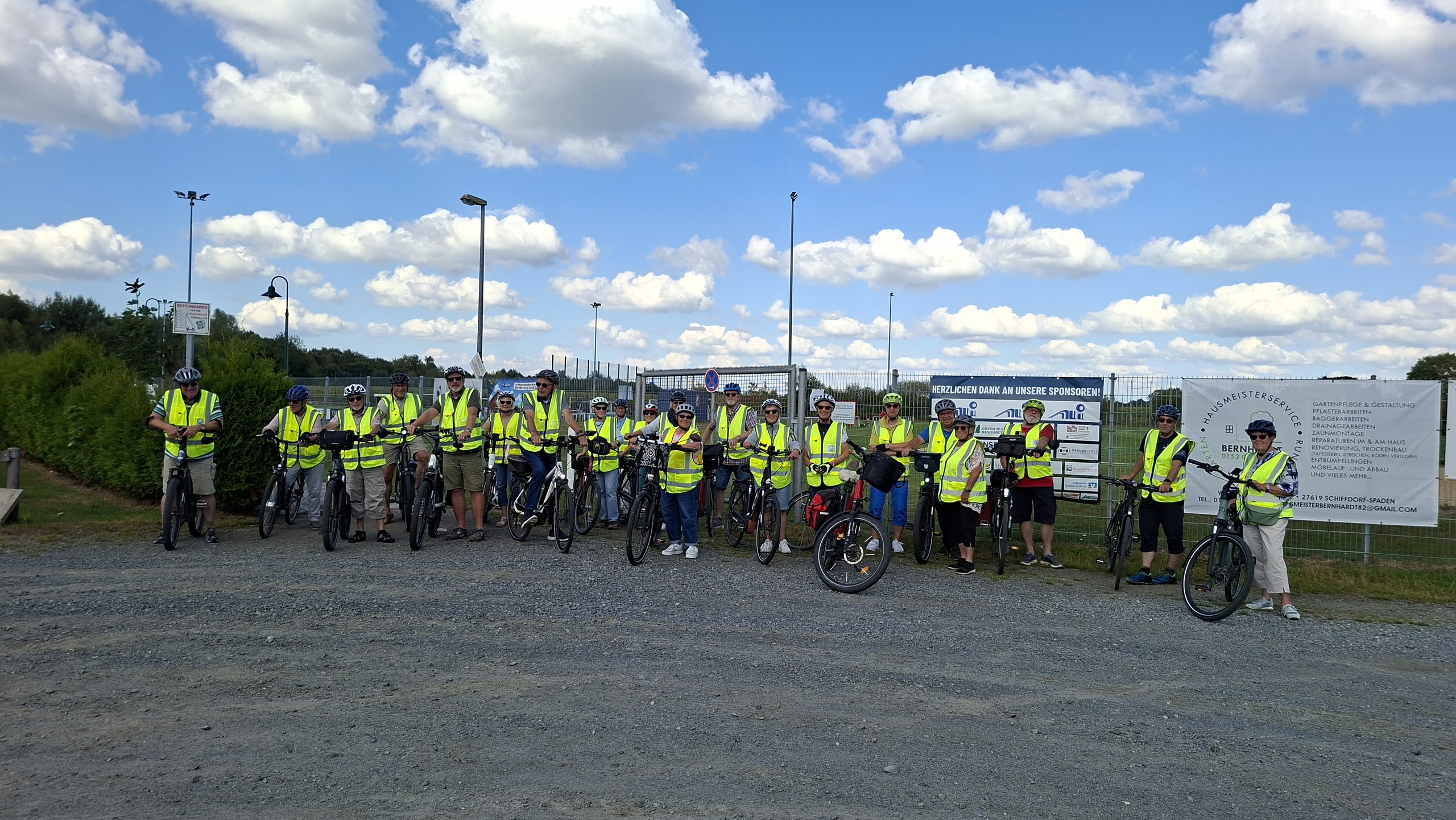 Dienstagsradler auf dem Geesteradweg