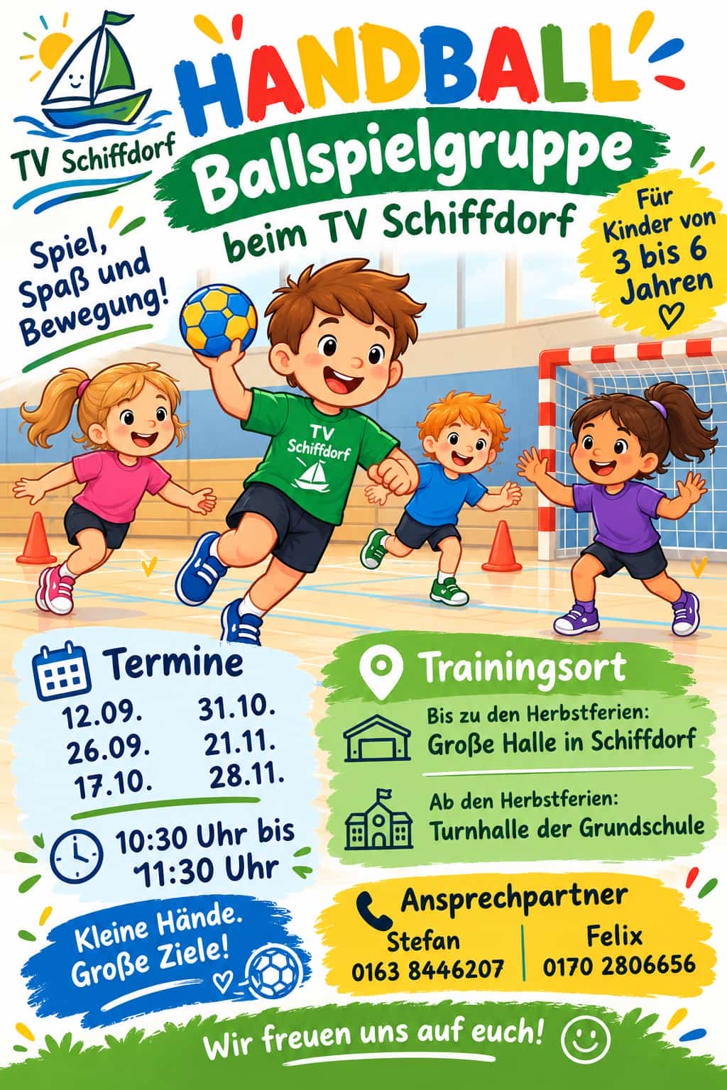 Handball Ballspielgruppe Herbst / Winter 2026